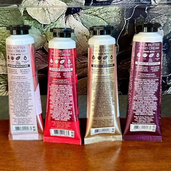 NEW 4-Pc Hand Cream 1oz each by Bath & Body Works - Picture 2 of 2